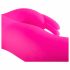 Vibratore Rabbit Flessibile con Stimolatore Clitorideo Easytoys - Rosa 