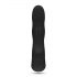 Easytoys Mad Rabbit - Vibratore nero con stimolatore G-spot e clitorideo