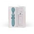 Bloom Orchid Wand - vibratore massaggiante ricaricabile (turchese)