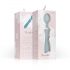 Bloom Orchid Wand - vibratore massaggiante ricaricabile (turchese)