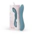 Vibratore G-spot in silicone ricaricabile Bloom Rose (turchese) 