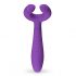 Vibratore di Coppia Ricaricabile e Impermeabile Easytoys (viola) 