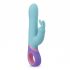 Vibratore Rabbit Meta PMV20 con Testa Rotante e Stimolatore Clitorideo (Menta) 