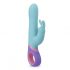 Vibratore Rabbit Meta PMV20 con Testa Rotante e Stimolatore Clitorideo (Menta) 