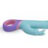 Vibratore Rabbit Meta PMV20 con Testa Rotante e Stimolatore Clitorideo (Menta) 