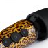 Panthra Shaka Wand - vibratore massaggiante ricaricabile (leopardo-nero)