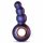 Vibratore Anale Perline Hueman Outer Space Ricaricabile con Anello di Presa (Viola) 