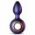 Vibratore Anale Ricaricabile Hueman Deep Space con Anello di Controllo (Viola) 