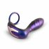 Anello Penico Vibratore Anale Ricaricabile Radiocomandato Hueman Black Hole (Viola) 