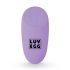 LUV EGG XL - Uovo vibrante viola ricaricabile con telecomando