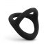 Easytoys Desire Ring - Anello elastico per pene e testicoli (nero)