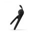 Easytoys Share Ring - Anello vibrante per pene e testicoli (nero)