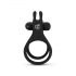 Easytoys Share Ring - Anello vibrante per pene e testicoli (nero)