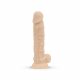 Ashton Real Fantasy - Dildo realistico con testicoli e base a ventosa - 20,5 cm (color carne) 