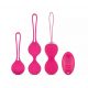 Set Sfere del Piacere Vibranti di Easytoys - Kit di 3 Pezzi (Rosa) 