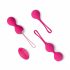 Set Sfere del Piacere Vibranti di Easytoys - Kit di 3 Pezzi (Rosa) 