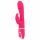 Vibratore stimolante per il punto G con leprotto clitorideo Easytoys (rosa) 