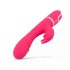 Vibratore stimolante per il punto G con leprotto clitorideo Easytoys (rosa) 