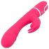 Vibratore stimolante per il punto G con leprotto clitorideo Easytoys (rosa) 