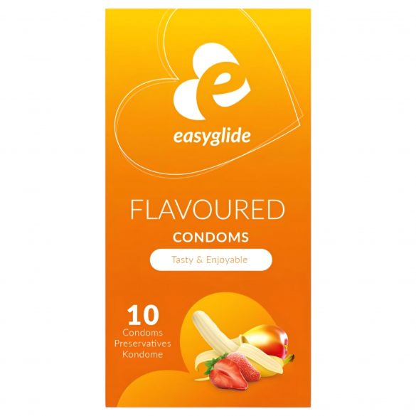 EasyGlide Flavoured - preservativi alla frutta (10 pezzi)