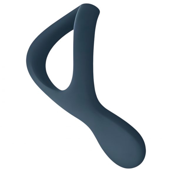 Boners - anello fallico in silicone (grigio)