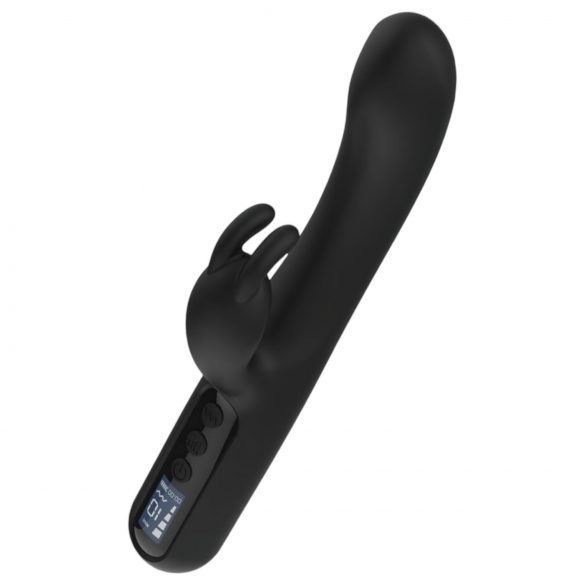 Vibratore Rabbit BLAQ con Display Digitale (Nero) 