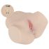 FWB - Evelyn Harris torso realistico vibrante per piaceri intensi (naturale)