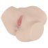 FWB - Evelyn Harris realistico torso vibrante masturbatore (naturale)