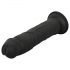 Easytoys - dildo realistico - 17,5 cm (nero)