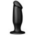 BUTTR AH-1 - Dildo anale con ventosa (nero)