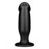 BUTTR AH-1 - dildo anale con base a ventosa (nero)