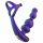 Hueman Stellar Force - vibratore anale e anello fallico (viola)