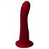 Ylva & Dite Swan - Dildo rosso con base a ventosa e design per punto G