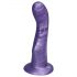 Ylva & Dite Kajsa - dildo con base a ventosa (viola metallico)