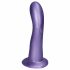 Ylva & Dite Kajsa - dildo con base a ventosa (viola metallico)