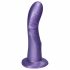 Ylva & Dite Kajsa - dildo con base a ventosa (viola metallico)