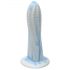 Ylva & Dite Prickly Pear - dildo texturizzato (bianco-blu)