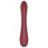 Romance Emily - Vibratore rosso con stimolatore G-spot e clitorideo