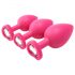 Kit di allenamento anale Flirts - set di plug anali (3 pezzi) - rosa