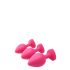 Kit per l'allenamento anale Flirts - Set di dildo anali (3 pezzi) - rosa 