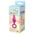 Flirts Pull Plug - piccolo dildo anale (rosa)