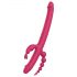 Dreamtoys Anywhere Pleasure Vibe - vibratore a 4 rami ricaricabile (rosa)