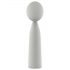 Nude Luna - mini vibratore wand ricaricabile (grigio)