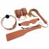 Blaze Elite - Set BDSM - 5 pezzi (cognac)