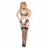 Costume da Cameriera Sexy in Rete Trasparente Dreamgirls (Taglie S-L) 