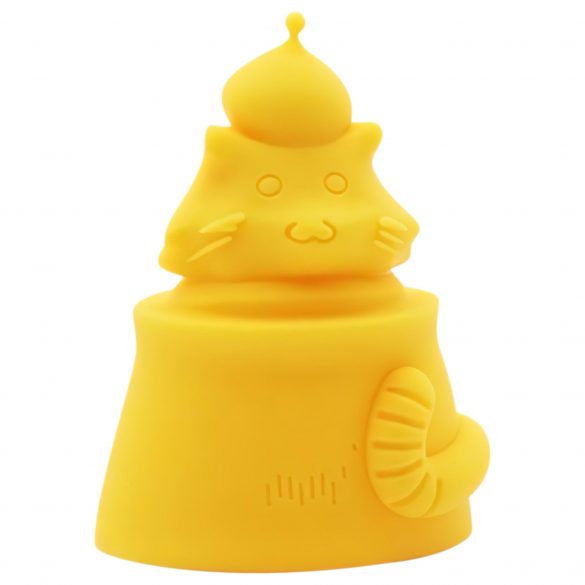 Magic Motion Elizabeth - Accessorio in Silicone a Forma di Gatto (Giallo) 