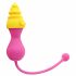 Magic Motion Elizabeth - Accessorio in Silicone a Forma di Gatto (Giallo) 