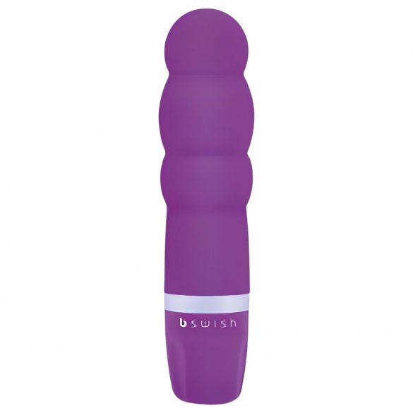 B SWISH Bcute Pearl - vibratore impermeabile con perle (viola)