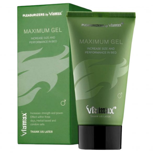 Gel per la Cura del Pene Viamax Maximum - con Estratti Naturali Stimolanti (50ml) 