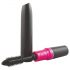 Mascara Vibrante Segreto - Vibratore Travestito da Mascara (Nero-Rosa) 